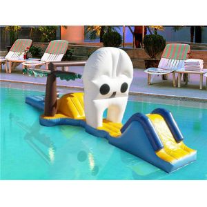 China Water Floating Sports Equipment, Inflatable Water Slide For Pool Games on sale