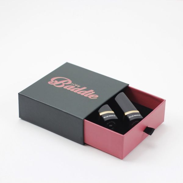 Romantic Colors Rigid Lid and Base Cardboard Paper Gift Box, Custom Logo Printed Paper Packaging Jewelry Box