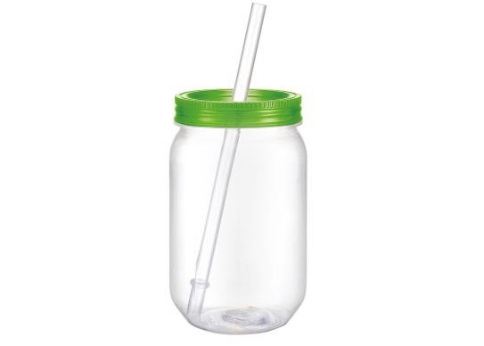 Buy cheap Single Wall Bpa Free Drinking Water Bottles With Straw550ML Capacity from wholesalers