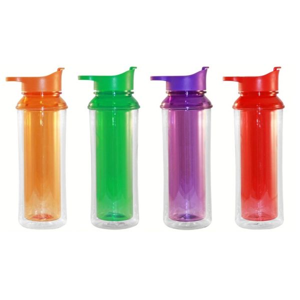 Double wall tritan water bottle/BPA FREE