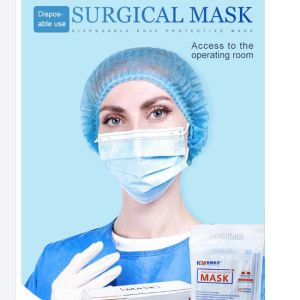 China Protective 3 Layers Disposable Earloop Face Mask For Surgical on sale