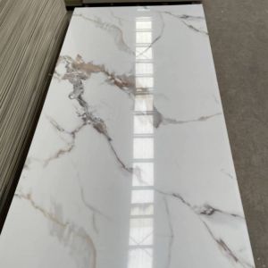 Panel Walling Marble Interior Decoration with Plastic Sheet Material and ISO