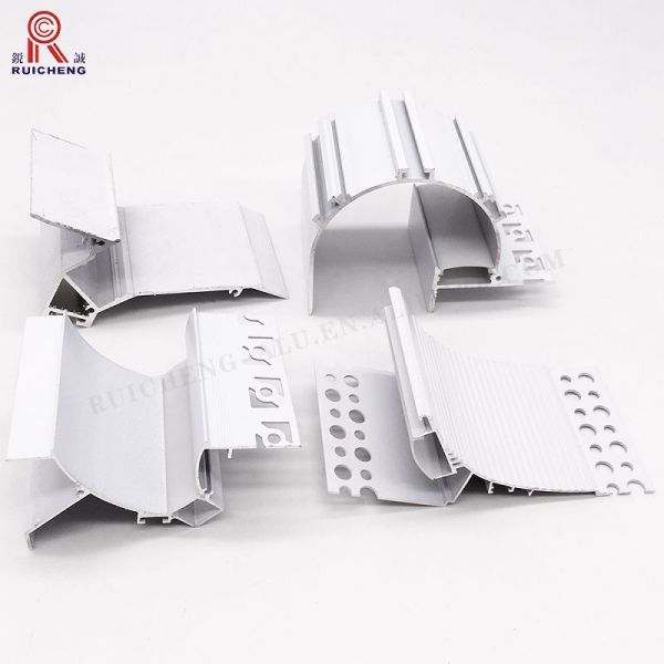 Quality Anodized Aluminium Led Strip Light Channel Profile Extruded T8 Temper for sale