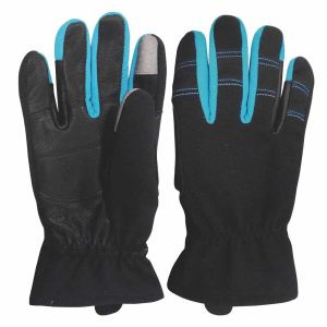 Buy cheap Touch Function Mens Leather Horse Riding Gloves Goatskin Palm product