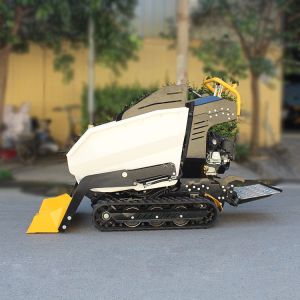 Buy cheap Crawler Dumper Mini Oil Palm Farm Transporter MINI Dumper 1 Ton 2 Ton Crawler Carrier from wholesalers