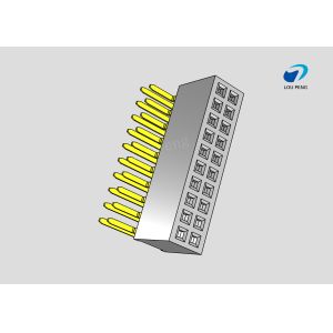 Buy cheap Female header, PCB Mount Receptacle, Vertical, Board-to-Board, 20 Position, 2.0mm Pitch, Shrouded, Gold Flash, 90 degree from wholesalers