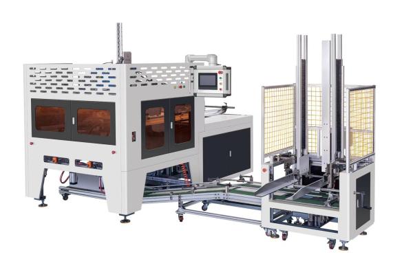 Quality Fully Automatic Box Folding Making Machine Through A Computer Program for sale
