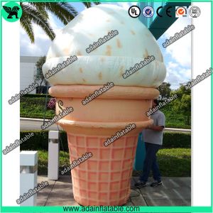 Buy cheap 3m Woderful Decorative Inflatable Model , PVC Inflatable Ice Cream Cone from wholesalers
