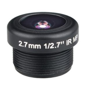 Buy cheap 1/2.7 2.7mm F2.2 3Megapixel M12x0.5 mount 180degree wide angle lens for doorbell/car camera from wholesalers