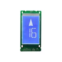 Buy cheap Vertical Square 7 Segment LCD Display Lift Floor Indicator Matrix Code Binary Board product