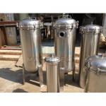 Buy cheap 5um Stainelss Steel Bag Filter With Less Pressure Loss Flange Quick Opening Big Industrial Water Filter from wholesalers