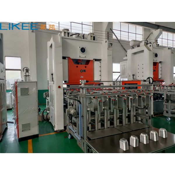 Quality Widen And Thicken Structure Electric Aluminum Foil Tray Making Machine for sale