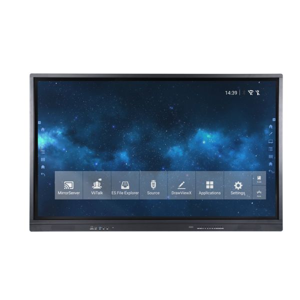 Infrared 98'' iBoard Interactive Multimedia Device Whiteboard LCD Panel For