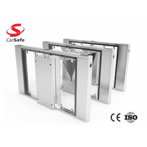 Buy cheap Slim Flap Barrier Gate  Speed Pass Durable  Electronic Turnstile Gates from wholesalers