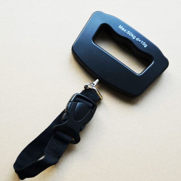 Belt Type Hand Scale For Luggage , ABS Plastic Luggage Measuring Scale