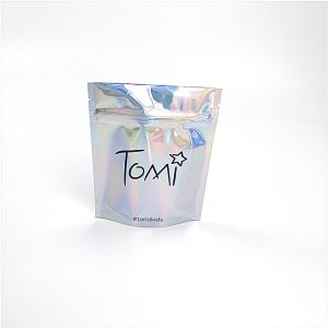 Buy cheap Bio Degradable Cosmetic Organizer Bag Custom Print Laser Holographic 100% Recycle from wholesalers