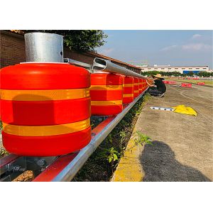 EVA Highway Guardrail Roller Barriers Anti Crash Rolling Barrier