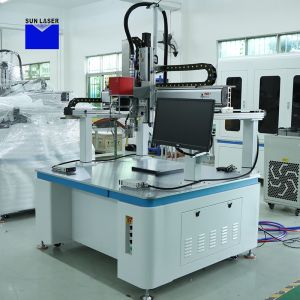 Buy cheap Lithium-Ion Battery Manufacturing Machine Automatic Cnc Platform Continuous Welding Machine 4-Axis from wholesalers