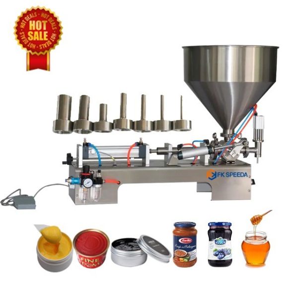 Quality FKF601 Paste Chocolate Spread Chilli Sauce Essential Sachet Oil Honey Filling Machine for sale