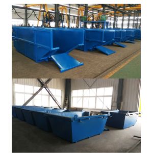 Buy cheap Reinforced Scrap Metal Skips Merrell Bins Waste Recycling Steel 6 Yard Garbage Bin from wholesalers
