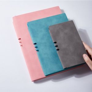Buy cheap Soft Cover Pu Leather Notebook with Elastic Pen Holder Customized Paper Notebook from wholesalers