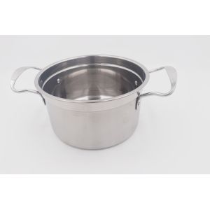 Buy cheap 4pcs Cookware Set 17cm Stainless Steel High Pot from wholesalers