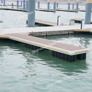 Ergonomic Design Floating Finger Dock Aluminium Floating Pontoon With Stainless