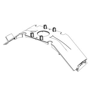 OEM / ODM ： POA Side Guide Bracket 1x2 No.22728-C