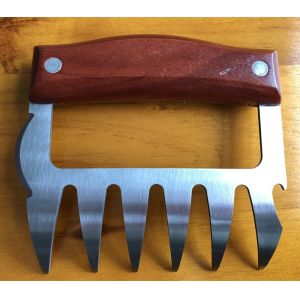 Buy cheap Best Selling Easy Shredding Cutting Forks BBQ Claws Pulled Pork Shredder Stainless Steel Meat Claws from wholesalers