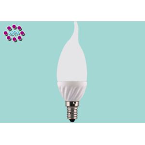 C37 / E14 3014 SMD White 50 / 60Hz 110 / 220Vac1.5W LED Candle Bulb Lamp