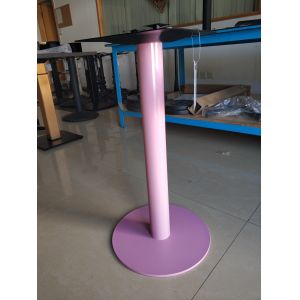 Buy cheap Sqaure Powder Coated Table leg Adjustable Feet Stainless Steel Coffee Table Base from wholesalers