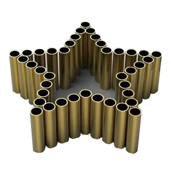 Quality Precision Brass Pipe Tube ASTM C22000 H62 Thin Walled ETP Straight Copper Tube for sale