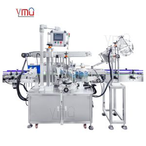 Yimupack Packaging Machines Bottle Sticker Applicator Automatic Round Flat