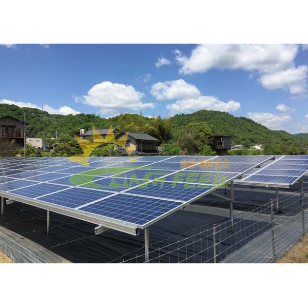 Roof Mounting Ballasted Solar Racking Systems Compatible With Lightning