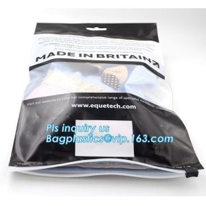 Buy cheap slider zipper bag/transparent zip lock plastic packing bag for file,garment,scarf, reclosable plastic slider zipper bag from wholesalers