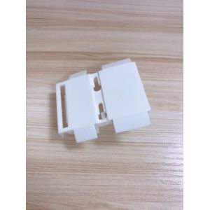 Custom PBT Automotive Plastic Parts / White Wire Harness Protector