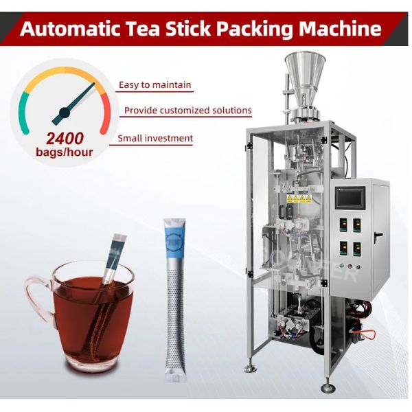 Inner And Outer Teabag Packaging Machine Stainless Steel Tea Stick Packaging Machine
