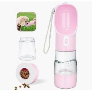 Buy cheap Dog Water Bottle for Walking, Pet Water Dispenser Feeder Container Portable with Drinking Cup Bowl Outdoor Hikin from wholesalers