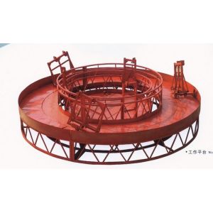 Buy cheap Rounded Lifting Suspended Access Platform with 1500kg Capacity from wholesalers