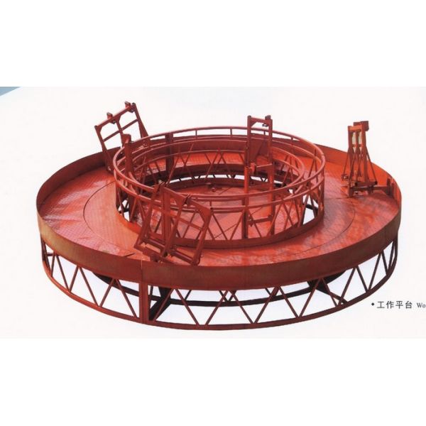 Buy cheap Rounded Lifting Suspended Platform Cradle with 1500kg Capacity from wholesalers