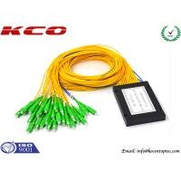Buy cheap LC APC Connector Fiber Optic Splitter Module 2x32 Corning Fiber ABS product