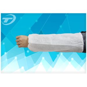 Buy cheap 18" PE Plastic Disposable Sleeve Covers / Oversleeve For Hospitals from wholesalers