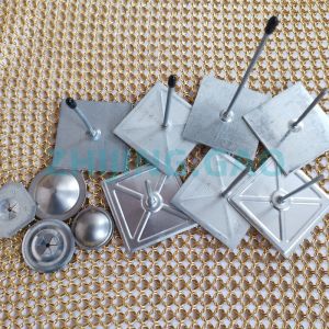 Buy cheap Double Pe Foam Base Self Stick Rock Wool Insulation Hanger from wholesalers