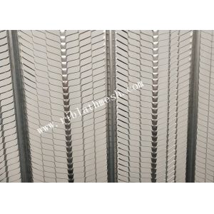 China 7*15mm Hole Construction 600mm Width Rib Lath Mesh on sale