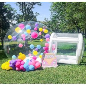 Outdoor Inflatable Bubble Tent Transparent Crystal Dome Inflatable Bubble Tent