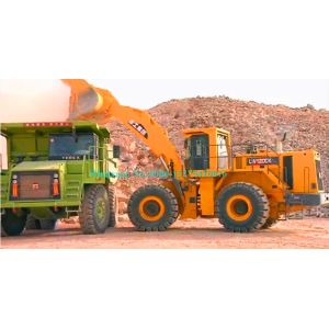Buy cheap Heavy Load 12ton Large Wheel Loader XCMG LW1200K with 6.5m3 Rock Bucket use imported 418kw Cummins Engine from wholesalers