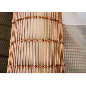 Flexible 304 316 Stainless Steel Architectural Woven Wire Mesh 2.5m 4.0m Width