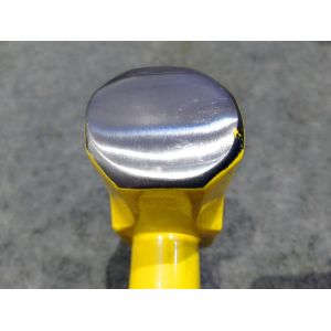 Sledge hammer (XL0124-1) with powder coated surface, durable steel handle and
