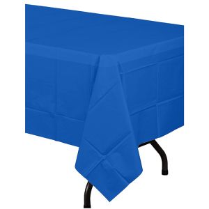 Buy cheap No Embossing Plain Dyed Waterproof Solid Tablecloth 54x108in from wholesalers