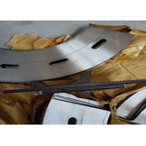 Buy cheap Alloy Steel Carton Board Slotting Machine Blades Customized Dimension from wholesalers
